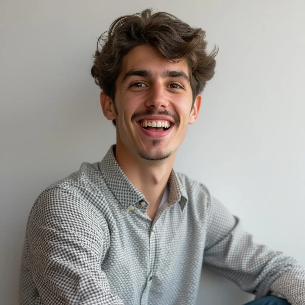 Luca Verdi, ex-studente